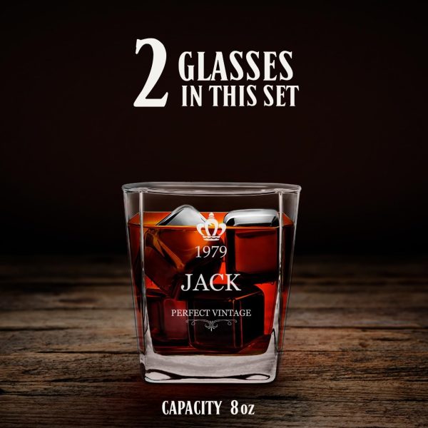 Best Personalized Whiskey Decanter Set With Glasses For Men - Image 6