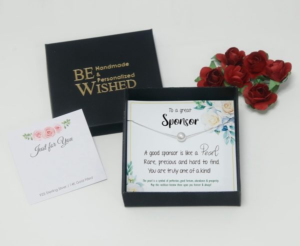 Best Sponsor Gifts: Sterling Silver Pearl Necklace - Image 6