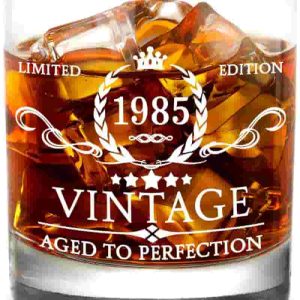 Best 40th Birthday Whiskey Glass For Men - Vintage Gift Idea