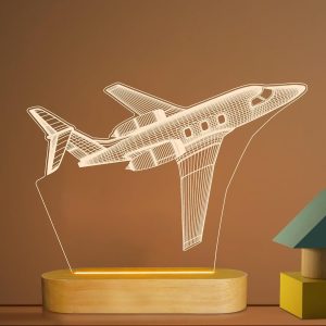 Best 3d Airplane Night Light For Boys - Usb Powered