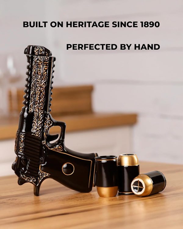 Best Ceramic Gun Decanter Set - Unique Gifts For Men - Image 6