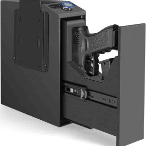 Best Biometric Handgun Safe With Auto Sliding Door For Desk & Nightstand
