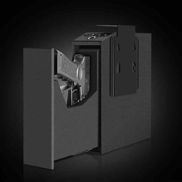Best Biometric Handgun Safe With Auto Sliding Door For Desk & Nightstand - Image 4