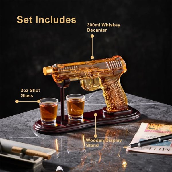 Best Whiskey Gun Decanter Set For Dad's Birthday - Image 3