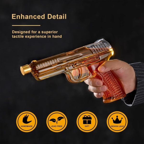 Best Whiskey Gun Decanter Set For Dad's Birthday - Image 4