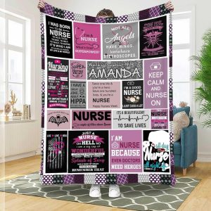 Best Nurse Blankets - Unique Rn Lpn Gifts For Nurses Day