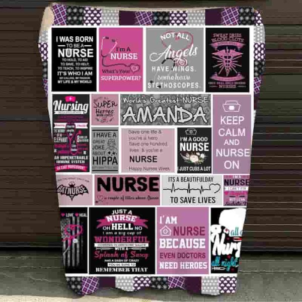 Best Nurse Blankets - Unique Rn Lpn Gifts For Nurses Day - Image 3