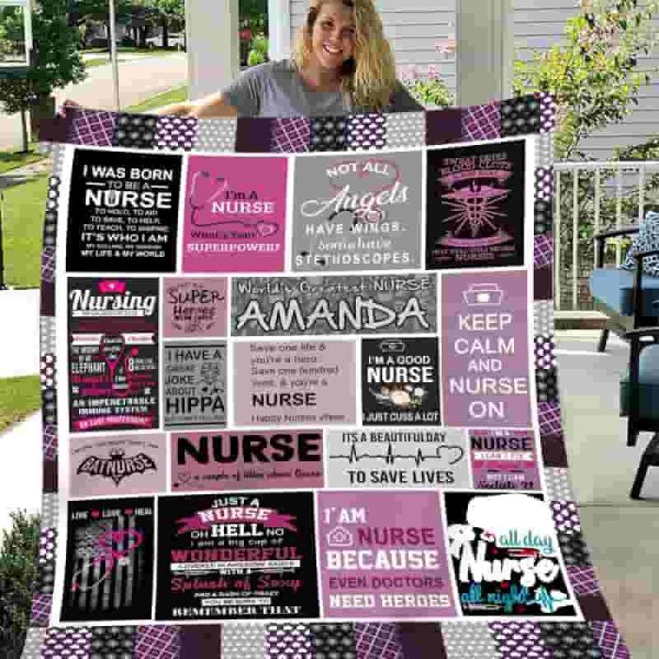 Best Nurse Blankets - Unique Rn Lpn Gifts For Nurses Day - Image 5