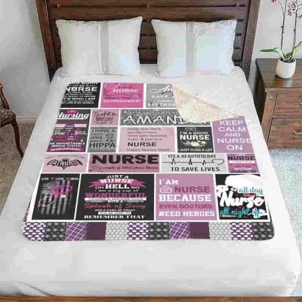 Best Nurse Blankets - Unique Rn Lpn Gifts For Nurses Day - Image 6