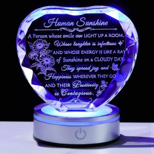 Best Inspirational Crystal Led Desk Décor For Women