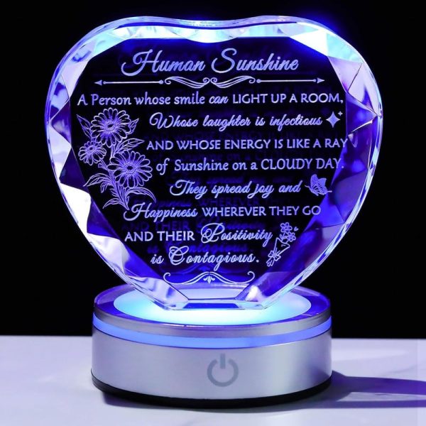 Best Inspirational Crystal Led Desk Décor For Women