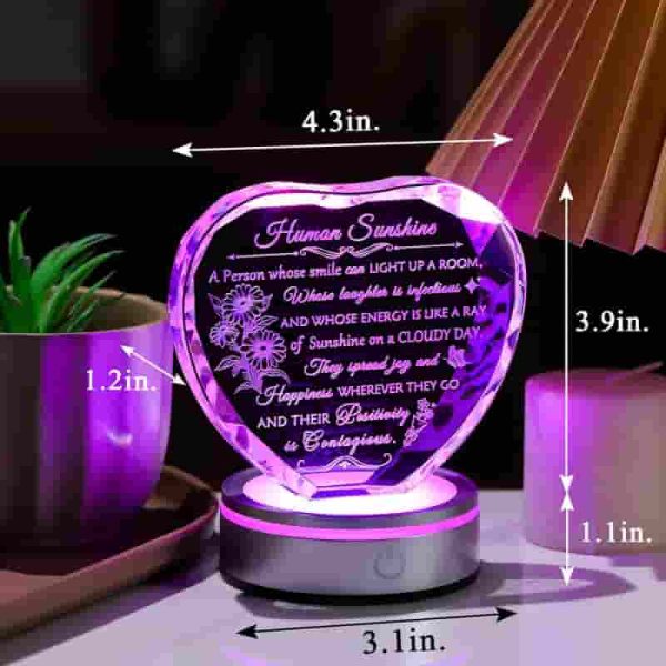 Best Inspirational Crystal Led Desk Décor For Women - Image 4