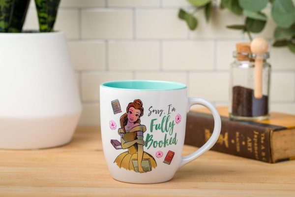 Best Disney Princess Belle Mug - Fully Booked Ceramic, 18oz - Image 2