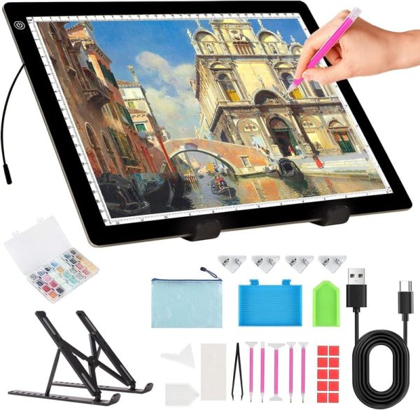Best A4 Led Light Box For Diamond Painting & Vinyl Weeding