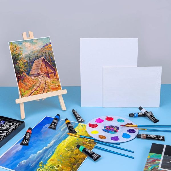Esrich Acrylic Paint Set - 42-piece Art Kit For Beginners & Artists - Image 3