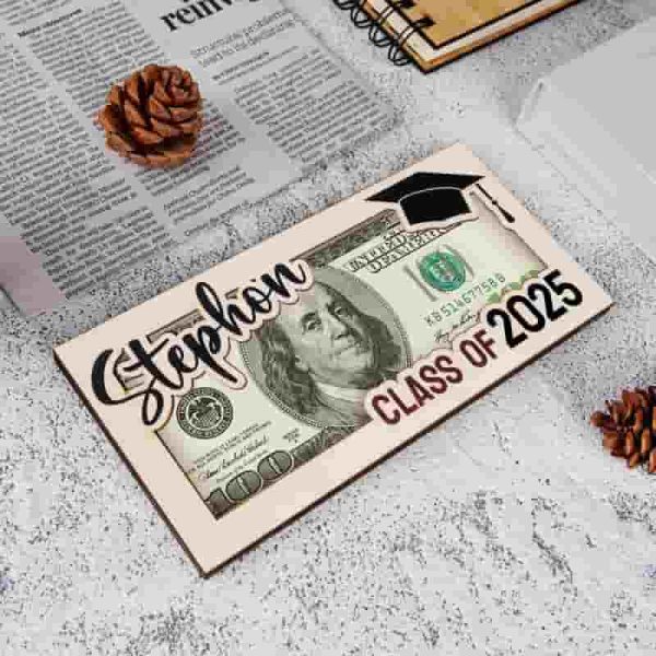 Personalized Graduation Money Holder For Class Of 2025 - Image 3