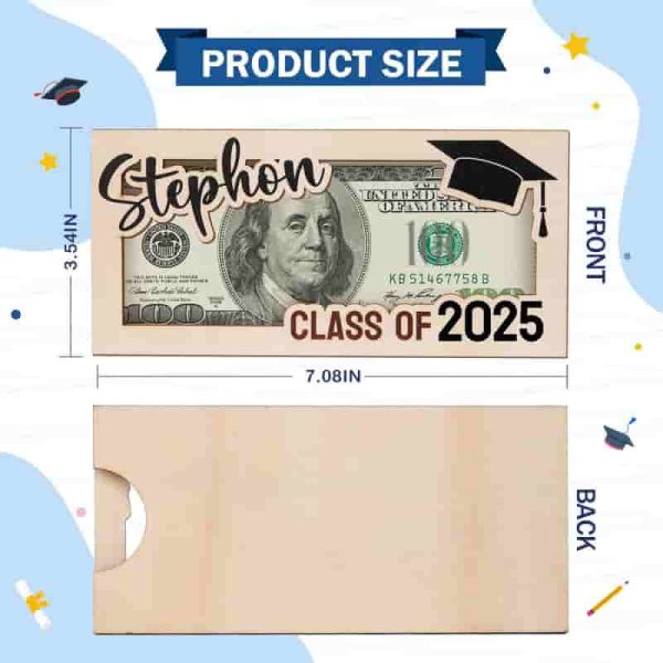 Personalized Graduation Money Holder For Class Of 2025 - Image 4