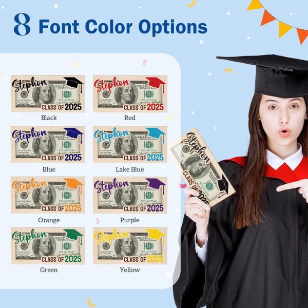 Personalized Graduation Money Holder For Class Of 2025 - Image 6