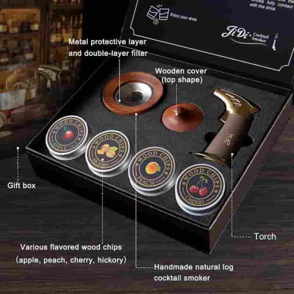 Best Whiskey Smoker Kit For Men - Perfect Gift Set - Image 3