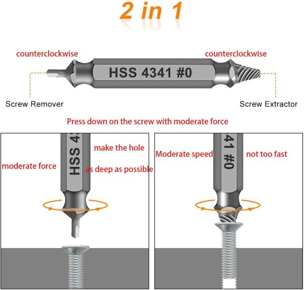 Best Damaged Screw Extractor Set - Perfect Father's Day Gift - Image 3