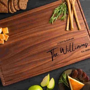 Best Personalized Cutting Board Gift - Custom Wood & Size