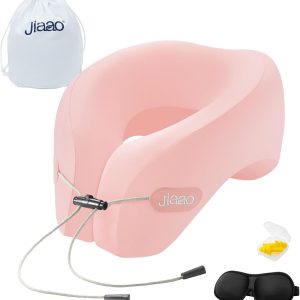 Best Memory Foam Travel Neck Pillow Set With Eye Mask