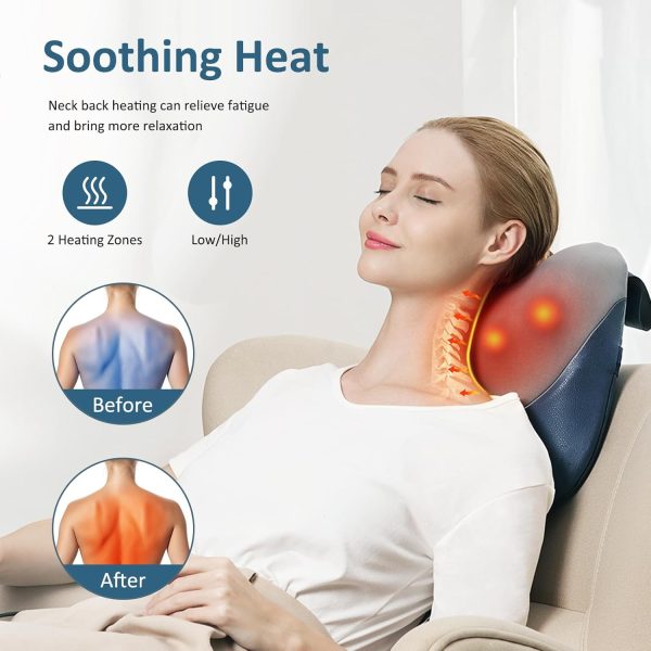 Best Heated Neck & Back Massager For Pain Relief 2023 - Image 2