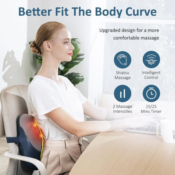Best Heated Neck & Back Massager For Pain Relief 2023 - Image 4