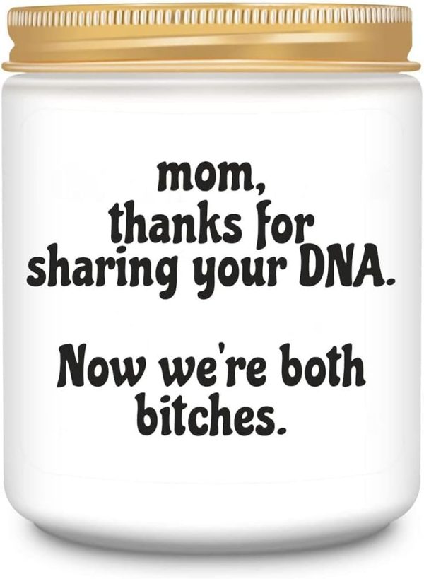 Funny Birthday Gifts For Mom - Lavender Candle