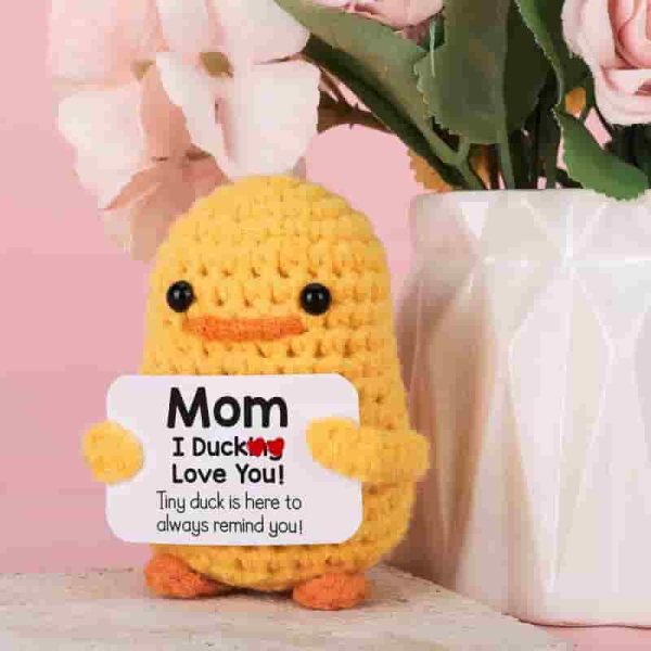 Best Funny Birthday Gifts For Mom - Handmade Duck Crochet - Image 2