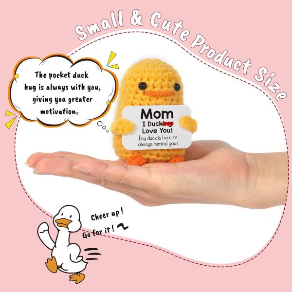 Best Funny Birthday Gifts For Mom - Handmade Duck Crochet - Image 3
