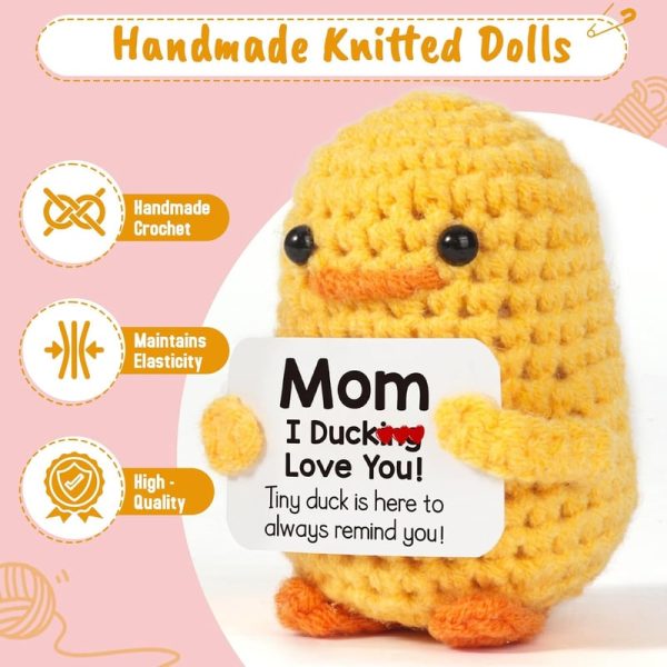 Best Funny Birthday Gifts For Mom - Handmade Duck Crochet - Image 4