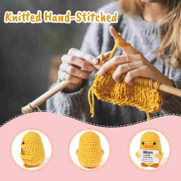 Best Funny Birthday Gifts For Mom - Handmade Duck Crochet - Image 5