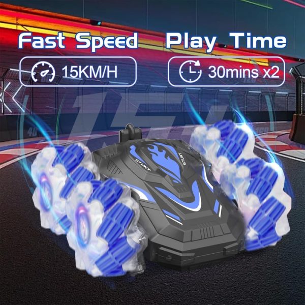 Gesture Sensing Rc Stunt Car – 360° Spins & Lights, Best Gift For Boys - Image 5