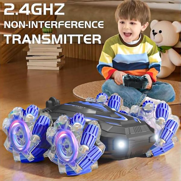 Gesture Sensing Rc Stunt Car – 360° Spins & Lights, Best Gift For Boys - Image 6