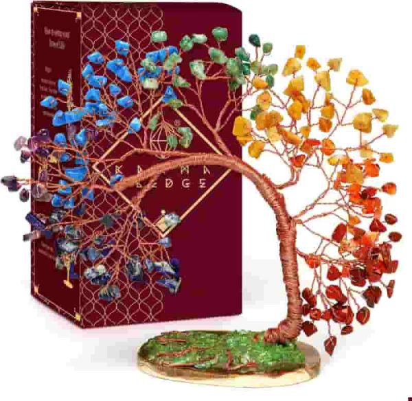 Best 7 Chakra Healing Crystal Tree - Feng Shui Decor & Gifts
