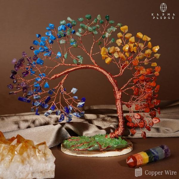Best 7 Chakra Healing Crystal Tree - Feng Shui Decor & Gifts - Image 3