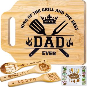Best Engraved Cutting Board Gift For Dad's Birthday