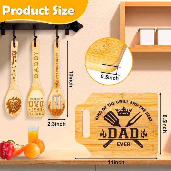 Best Engraved Cutting Board Gift For Dad's Birthday - Image 2