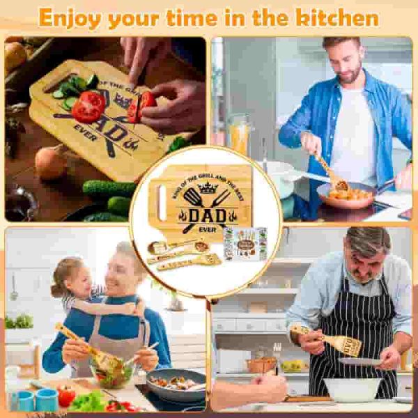 Best Engraved Cutting Board Gift For Dad's Birthday - Image 4