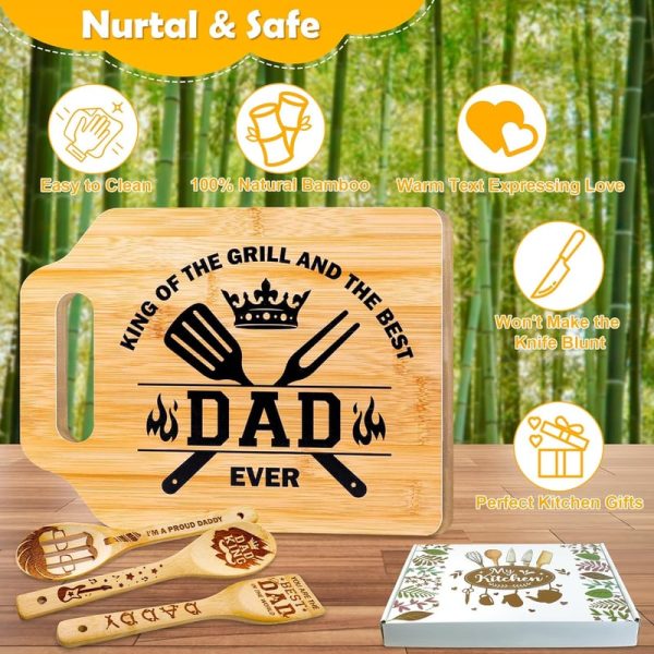 Best Engraved Cutting Board Gift For Dad's Birthday - Image 5