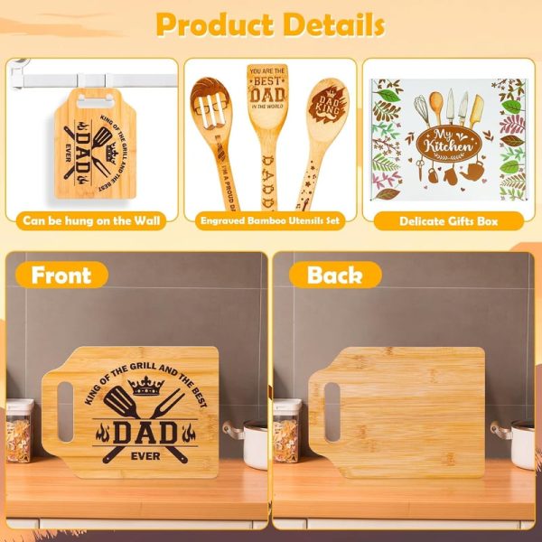 Best Engraved Cutting Board Gift For Dad's Birthday - Image 6