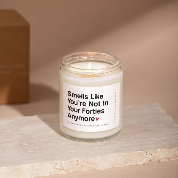 Best 50th Birthday Gifts For Women - Lavender Soy Candle, Funny & Unique - Image 6