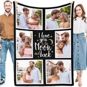Best Personalized Photo Blanket Gift For Loved Ones