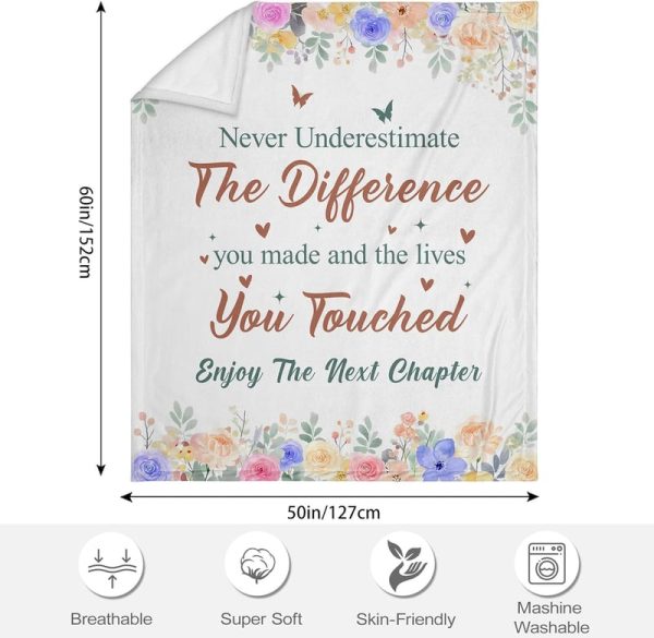 Best Retirement And Farewell Blanket Gifts For Women - 2025 - Image 2