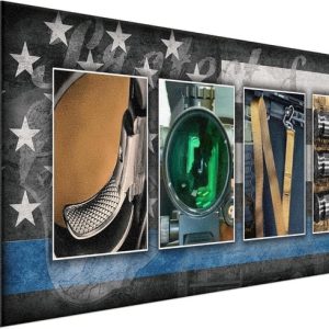 Best Police Name Art: Personalized Gift For Officers