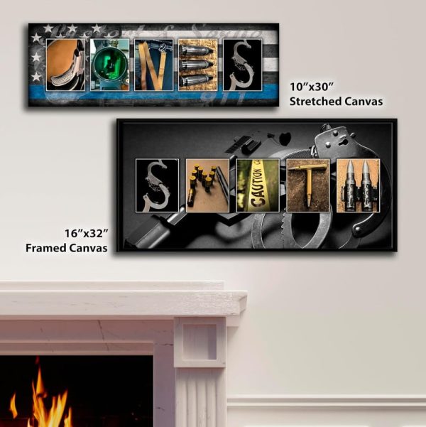 Best Police Name Art: Personalized Gift For Officers - Image 2