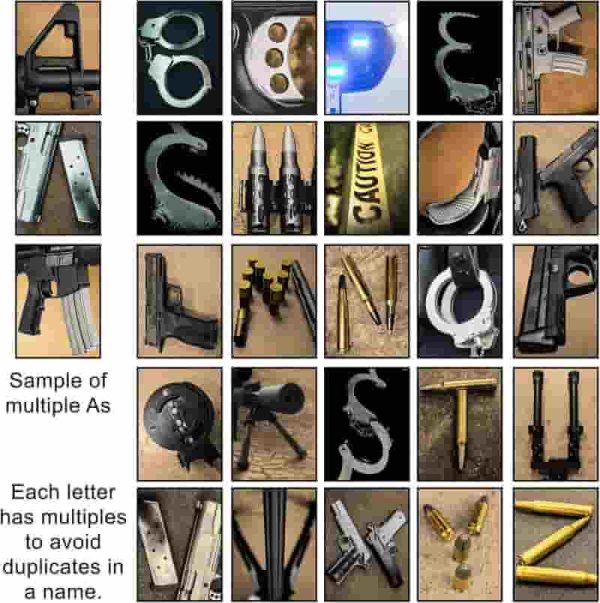 Best Police Name Art: Personalized Gift For Officers - Image 4