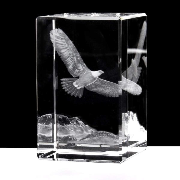 Best 3d Eagle Crystal Paperweight - Unique Birthday Gift Idea - Image 2