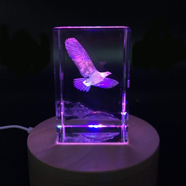 Best 3d Eagle Crystal Paperweight - Unique Birthday Gift Idea - Image 4